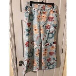 All Over Christmas Themed Women Pants Size 16  (31 Inches Tall)